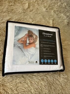 Beautyrest Platinum White Bed Sheet Set - Temperature Regulating